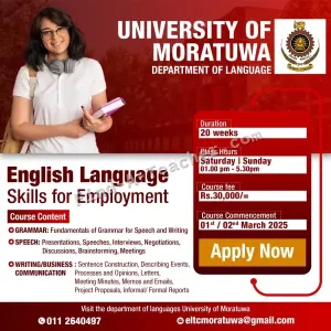 English Language Skills for Employment