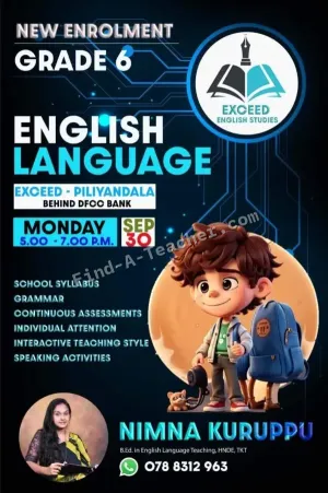 English Classes in Piliyandala
