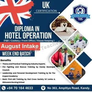 Kandy Hotel School by TBS