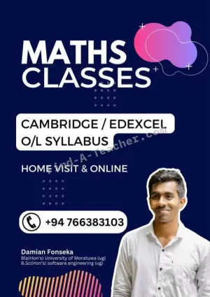 Maths Classes - Cambridge / Edexcel - O/L