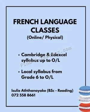 Cambridge, Edexcel & Local French Classes