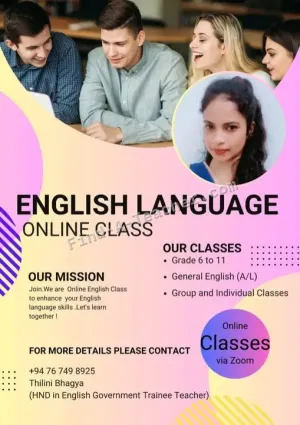 English - Preschool to grade 11, A/L
