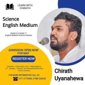 Grade 6, 7, 8, 9, 10, 11, O/L Science English / Sinhala Medium
