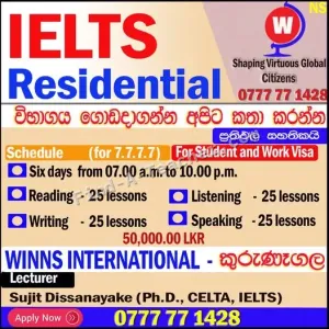 English and IELTS Classes