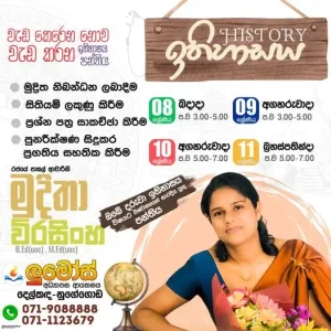 History Tuition Classes