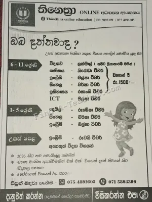 Thinethra Academy