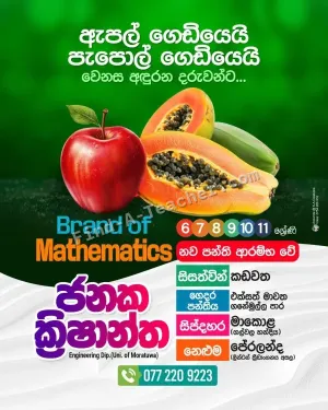 Mathematics - Grade 6-11 - Janaka Krishantha