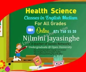 English medium Online Classes - Nilmini Jayasinghe
