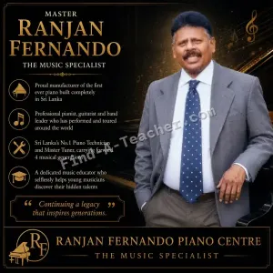 Piano and Guitar lessons from master Ranjan Fernando