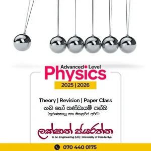A/L Physics Group / Individual / paper classes