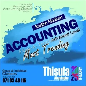 A/L Accounting with Thishula Abeysinghe