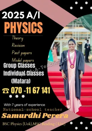 A/L Physics - Group and Individual Classes
