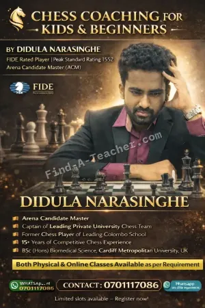 Level Up Your Game – Personalized Chess Coaching