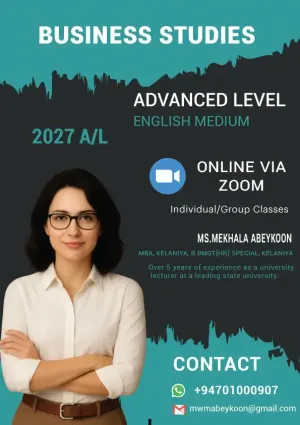 Business Studies English Medium Classes
