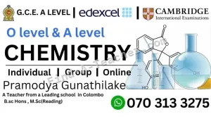 Chemistry Classes - Local, Edexcel, Cambridge