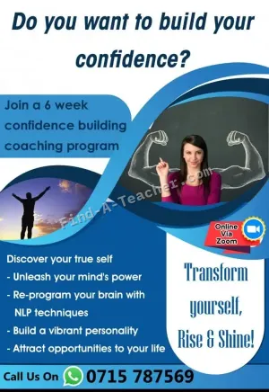 Do you want to build your confidence?