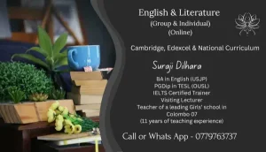 English Language and literature