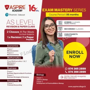 AS Level Exam Mastery - Revision & Paper Classes