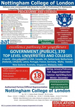 Nottingham College of London - Colombo