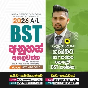 A/L BST Classes