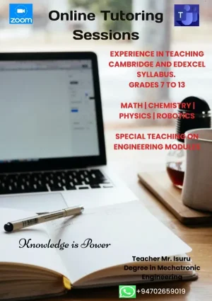 Lecturer in Mathematics and Science