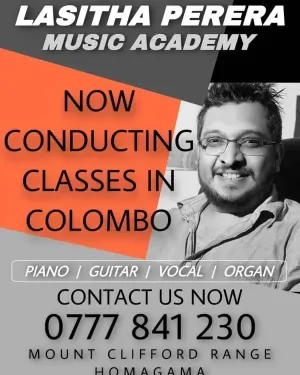Organ, Guitar, Vocal, Drums and Piano classes