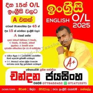 O/L English