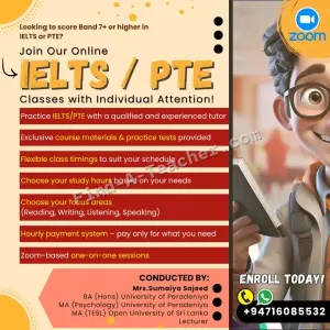 Online IELTS / PTE Classes