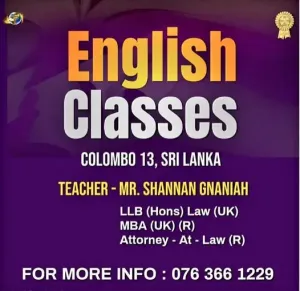 English Classes - Colombo 13