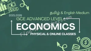 G.C.E. Advanced Level Economics & Business Statistics (2025 & 2026) Online & Physical Classes