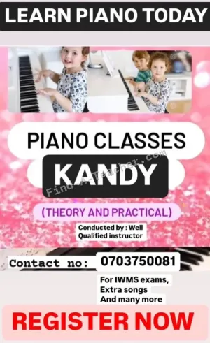 Piano Classes - Kandy