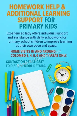 Homework Help and School Support for Primary Kids