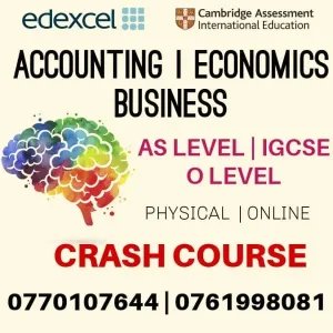 IGCSE, AS Level - Accounting, Economics and Business