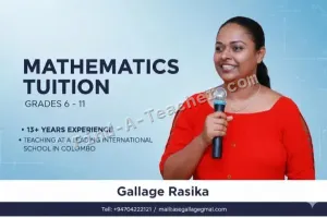 Mathematics classes Grades 6 - 11