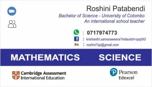 Maths / Science Tuition