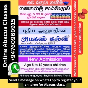 Online Abacus Classes