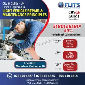 Level 3 Diploma in Light Vehicle Maintenance and Repair Principles