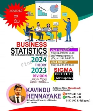 A/L Business Statistics and Accounting
