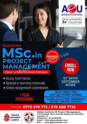Executive MSc in Project Management