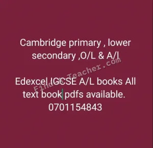 Edexcel, Cambridge Book PDFs