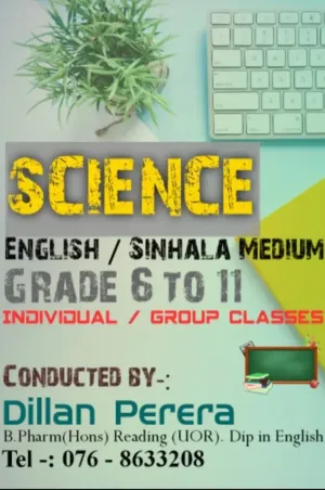 Science for O/L Students in Sinhala & English Medium
