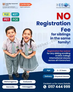 Cambridge YLE, KET, PTE, FCE