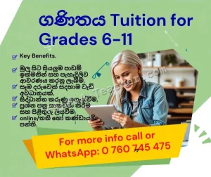 Mathematics 6 to 11 Grades