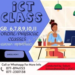 Maths, History, ICT, Science Classes