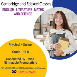 Cambridge and Edexcel - Maths, Science, English