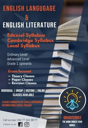English Language and English Literature - Grade 1 upwards