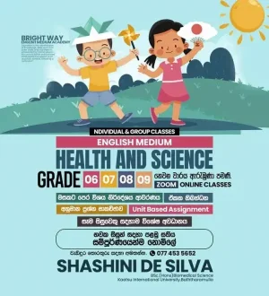 Health and Science - Grades 6, 7, 8, 9