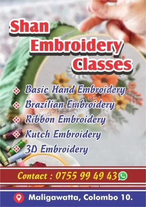 Shan embroidery tutorial