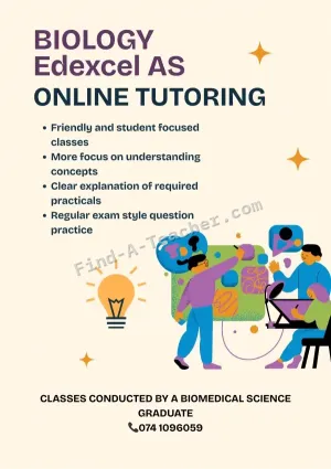Edexcel Biology - AS - Online tutoring