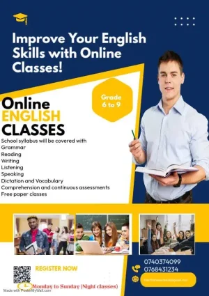 Online English classes